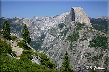 Tenaya Canyon und Half Dome